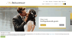 Desktop Screenshot of minbrollopssajt.se